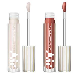 Новый набор зеркального блеска для губ с эффектом отражения, легкое нанесение, 5мл+5мл MAC