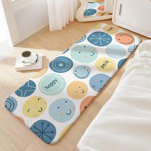 Dajiang Ковер 60х180 см из овечьей шерсти, утепленный плед для спальни и гостиной, зимний теплый коврик для детской комнаты, Xuzhuyan Kai [машинная стирка, складной, удобное хранение]