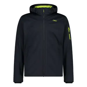 Куртка CMP Zip Hood 39A5027 softshell, черный