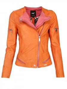 Кожаная куртка Maze Diamond, оранжевый