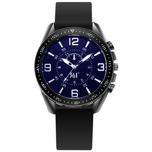 361° Мужские часы Racing Fashion Style Collection с кварцевым механизмом и силиконовым ремешком, черный циферблат