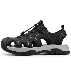 Kangaroo head Пляжные сандалии унисекс черные, цвет Black