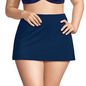 Купальник Plus size с юбкой Lands' End, Deep Sea Navy