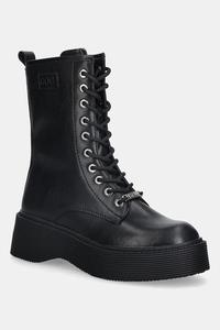 Ботильоны из кожи Goe, черный