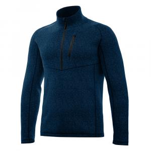 Куртка-полупильник rh+ Tricot с молнией до середины груди (мужская), Midnight Blue Melange