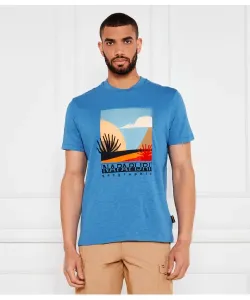 Футболка s-arbia Regular fit Napapijri, синий