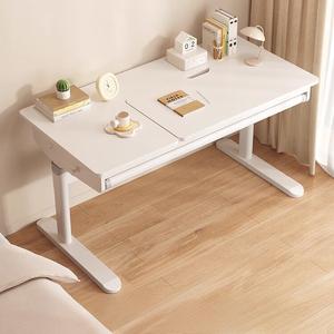 Письменный стол Jieke SL-19 с регулируемой высотой и полкой, массив дерева, 140 см