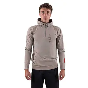 Флис The Mountain Studio Tecno hoodie, серый