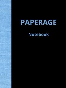 Paperage notebook: Paperage notebook (Independently published)