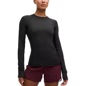 Футболка It's Rulu с длинным рукавом женская Lululemon, черный