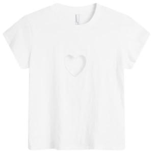 Детская футболка из трикотажа, которую носили Skims, Snow