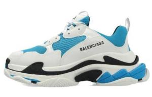 Кроссовки мужские Balenciaga Triple S, белый / синий