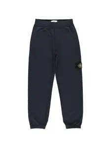 Спортивные брюки с накладными карманами Stone Island Junior, синий