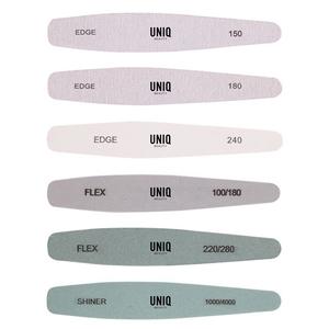 Пилочка для ногтей multi-grit nagelfeilen- und puffer-kit Uniq, количество 6 шт.