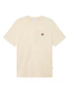 Футболка с цветочной вышивкой Les Deux, нейтральный