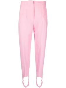 Giuseppe Di Morabito high-waisted wool-blend leggings, розовый