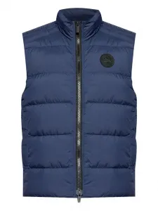Стеганый жилет с нашивкой-логотипом Canada Goose, синий