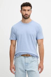 Хлопковая футболка tegood BOSS Orange, синий