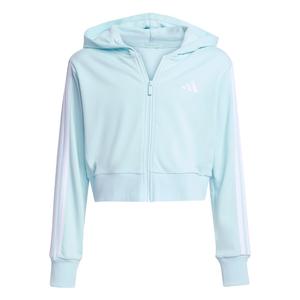 Спортивная толстовка с капюшоном на молнии ADIDAS SPORTSWEAR Essentials, мятный