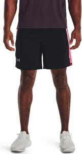 Under Armour Мужские шорты Launch Stretch Woven 2-in-1, (007) Black/Pink Shock/Reflective