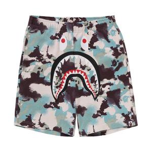 Спортивные шорты BAPE Map Camo Regular Fit Shark Sweatshorts, Multicolor