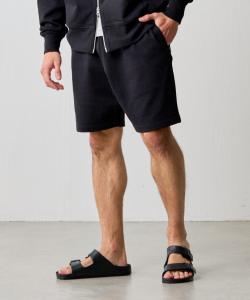 Спортивные шорты из французского махрового трикотажа Colony 2139, цвет Black