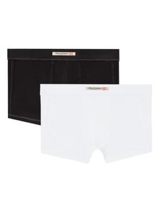 Трусы-слипы Diesel Devon из хлопка (упаковка из двух штук), белый