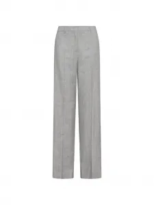 Клешевые брюки с карманами Marella, серый