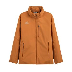 Пуховик унисекс Mizuno, оранжевый