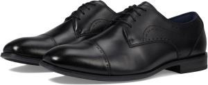 Оксфорды Bryant Cap Toe Lace-Up Stacy Adams, черный