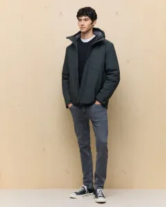 Мужская водоотталкивающая стеганая куртка с капюшоном Easy Wear, хаки