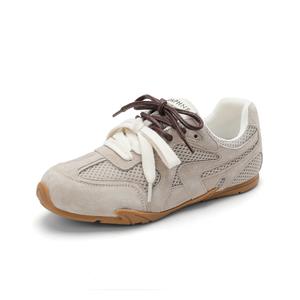 Низкие немецкие армейские кеды для женщин German Army Trainers DAPHNE, бежевый