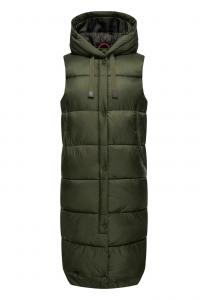 Жилет SAYORII Marikoo, цвет dark olive