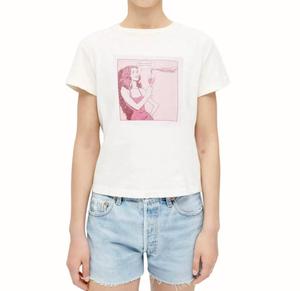 Футболка Classic Drink Wine белого цвета Redone, белый