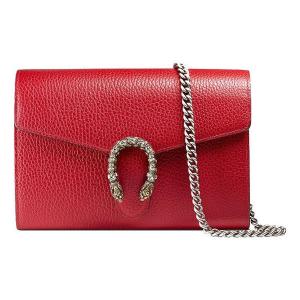 Сумка dionysus mini-sized single-shoulder bag red Gucci, красный