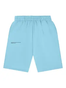 Шорты с эластичным поясом Pangaia Kids, синий
