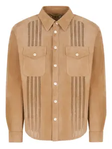 Рубашка с карманами Marni, нейтральный