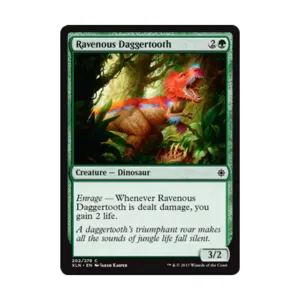 CCG Прожорливый Кинжалозуб (С), MTG - Ixalan