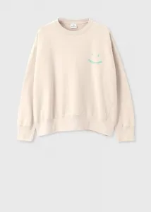 Женская винтажная толстовка "Happy".