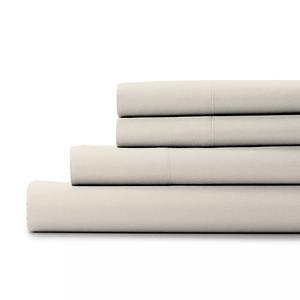 Комплект простыней или наволочек из перкаля Purity Home плотностью 300 нитей из органического хлопка PURITY HOME, цвет Ivory
