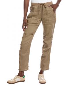 Джеймс Перс Брюки утилитарные из льна James Perse, Cashew