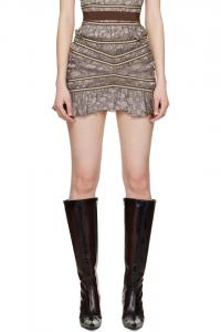 Мини-Юбка Фрейи Knwls, коричневый