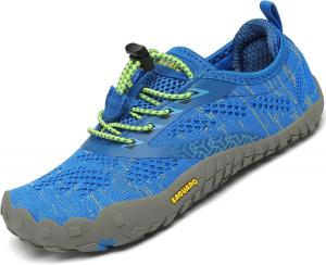 Детская обувь SAGUARO для босых ног для мальчиков и девочек, быстро сохнущие аква-кроссовки, легкая спортивная обувь, водные тапочки для малышей, синий