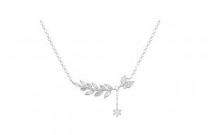 KOOKISS Серебряное колье S925 для женщин