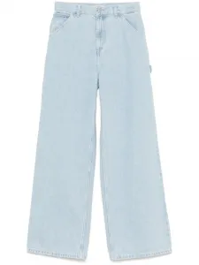 Широкие джинсы CARHARTT WIP, синий