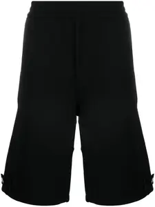 Шорты с логотипом Alexander McQueen, черный