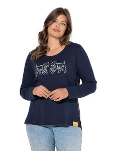 LAURASØN Темно-синяя футболка