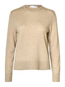 Свитер SELECTED SLFTHEA, бежевый