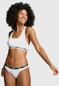 Низ бикини Puma 6ER PACK, Weiß/White