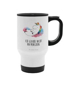 Mr. & Mrs. Panda Термокружка Unicorn Cloud 7 с надписью белого цвета